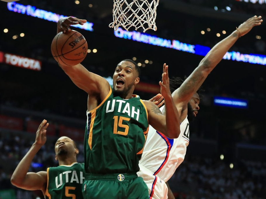 basketball utah jazz deandre jordan triumph