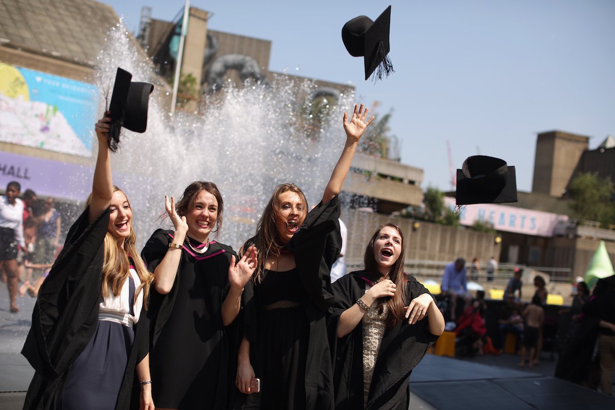 College Students Graduates Graduation