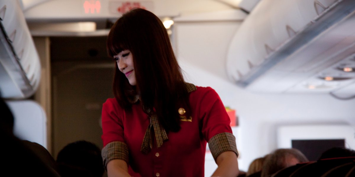Get more attentive service from your flight attendants