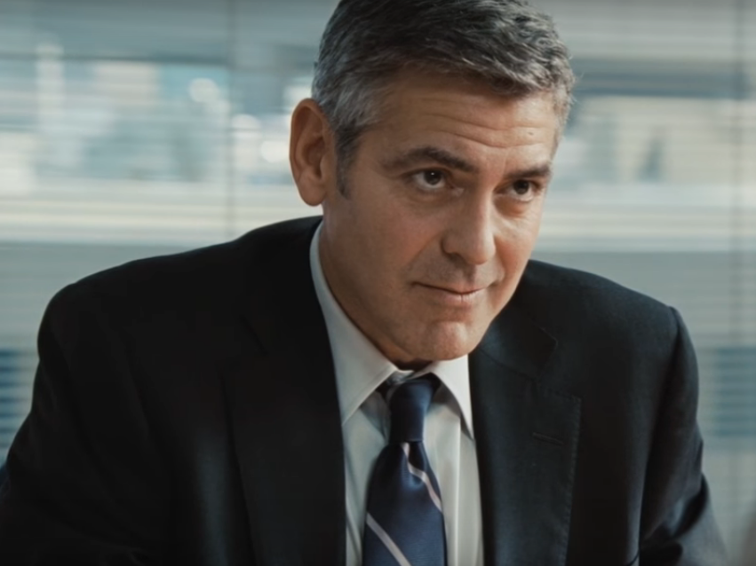 George Clooney Up in the Air work job quit fire