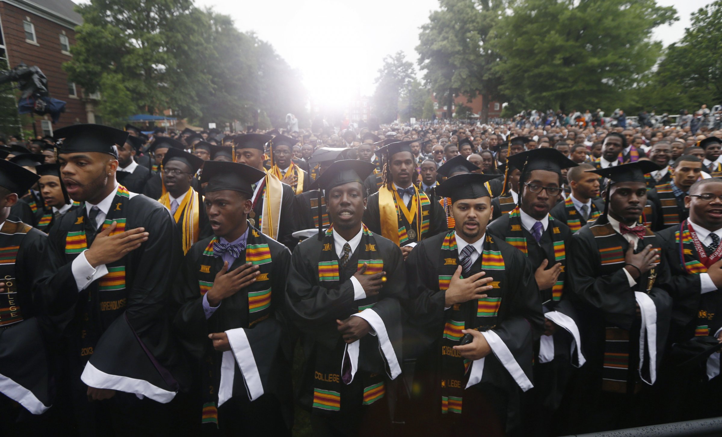 Morehouse College black college students
