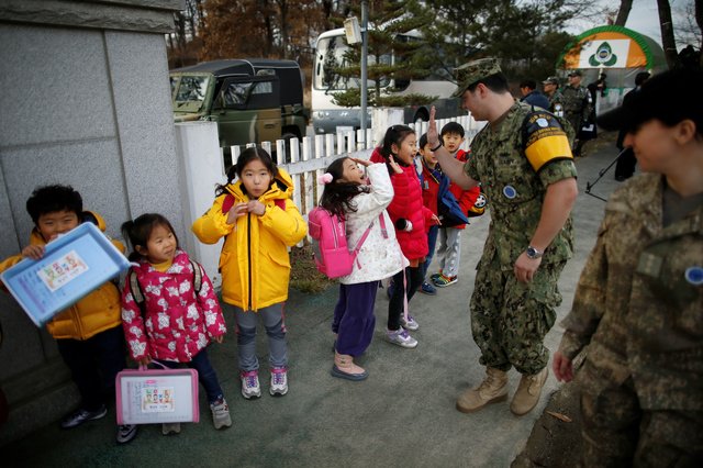 south korean students