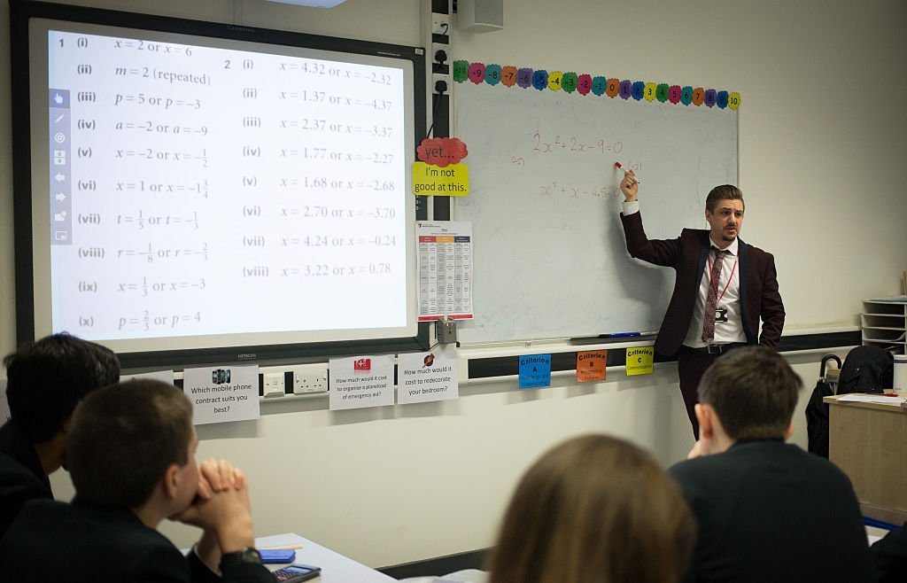 teach teacher teaching education white board math students learning