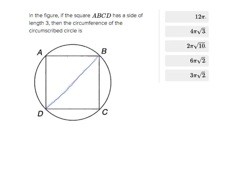 ACT Question 1