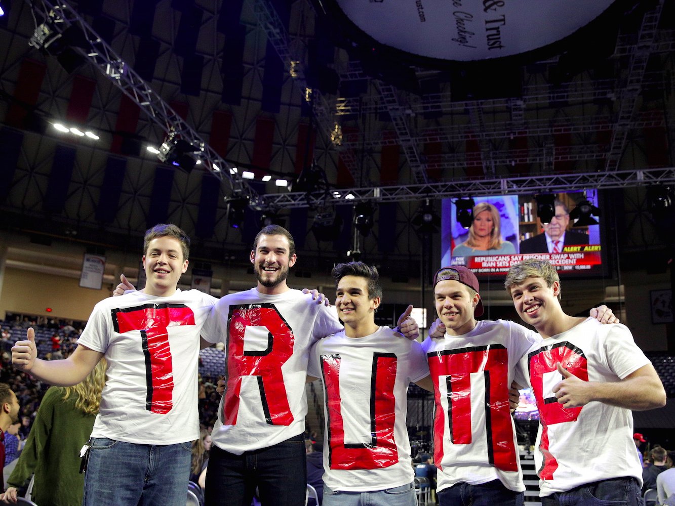 Donald Trump Fans Liberty University Students