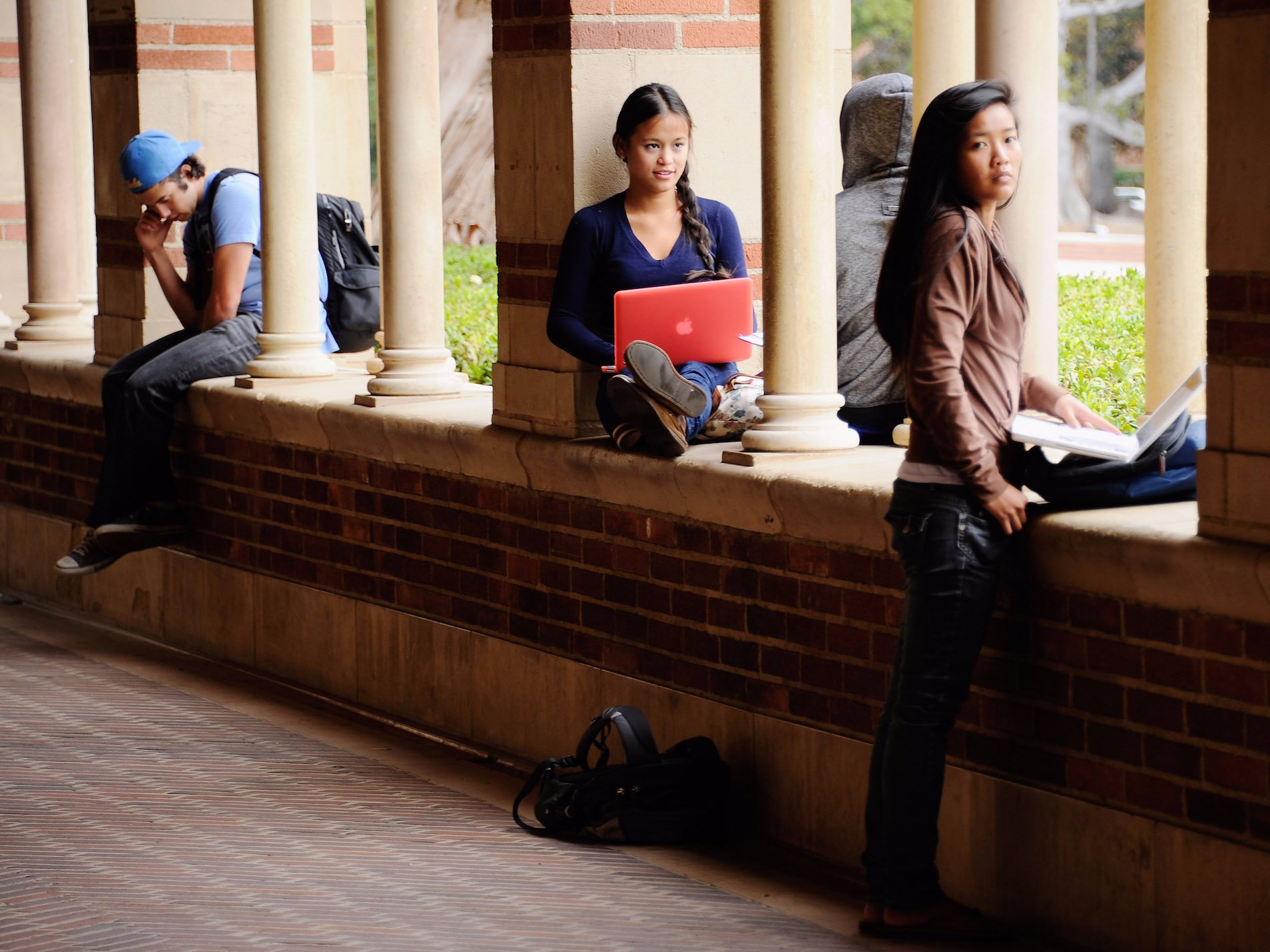 ucla college students campus