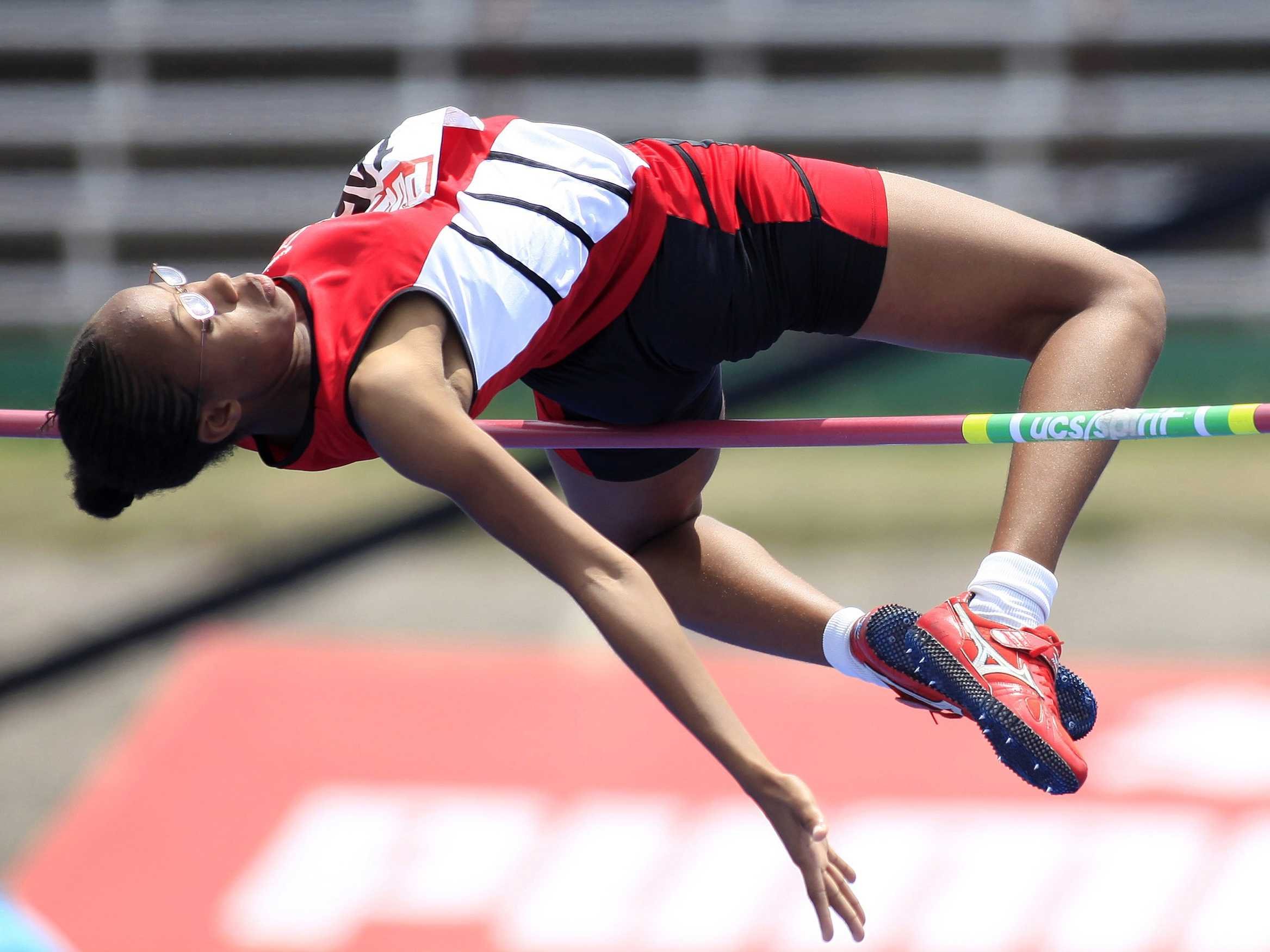 high school athletics high jump