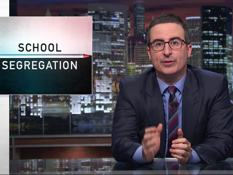 john oliver school segregation last week tonight hbo