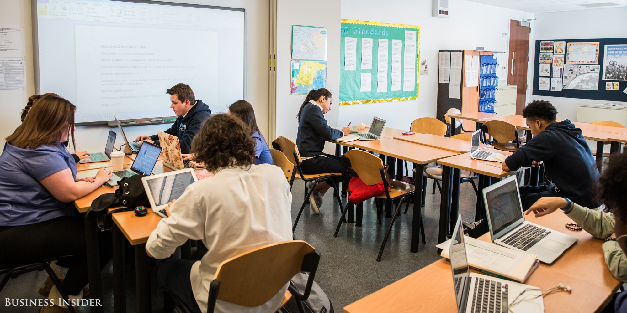 Classroom, Léman Manhattan Preparatory School 7585