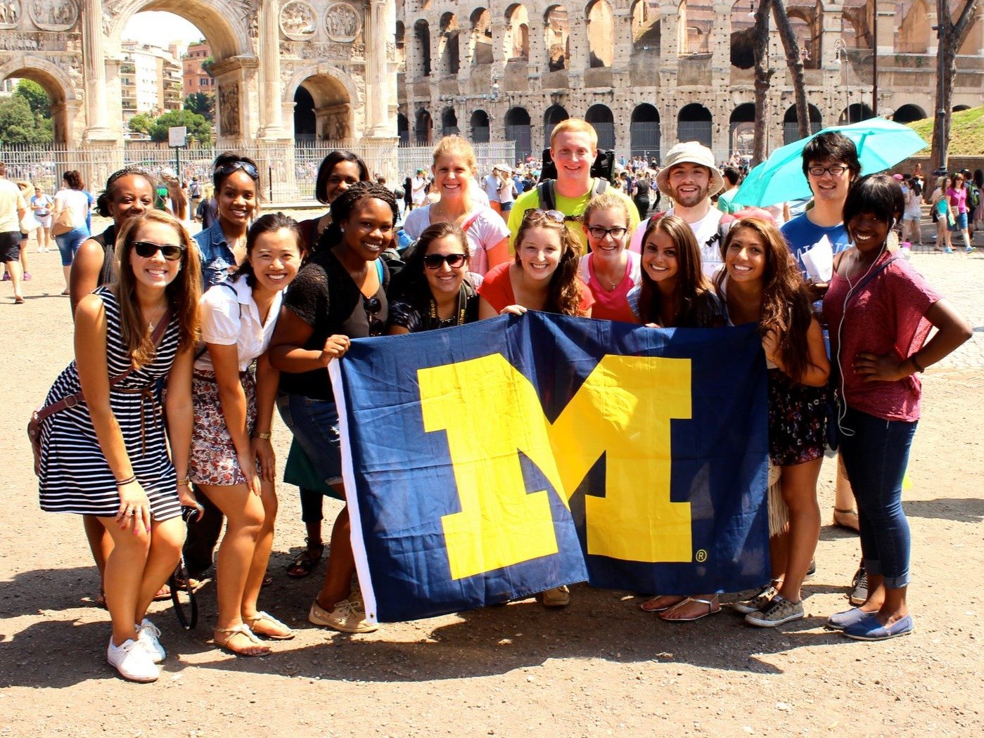 Michigan students abroad
