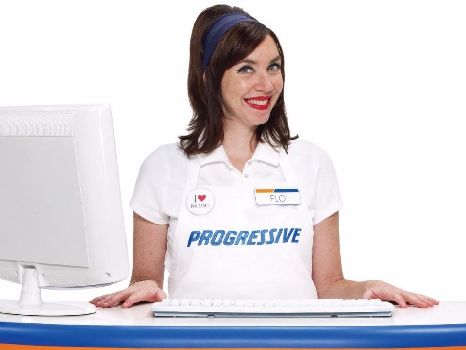 Progressive's Flo (Stephanie Courtney) — Binghamton College, 2015