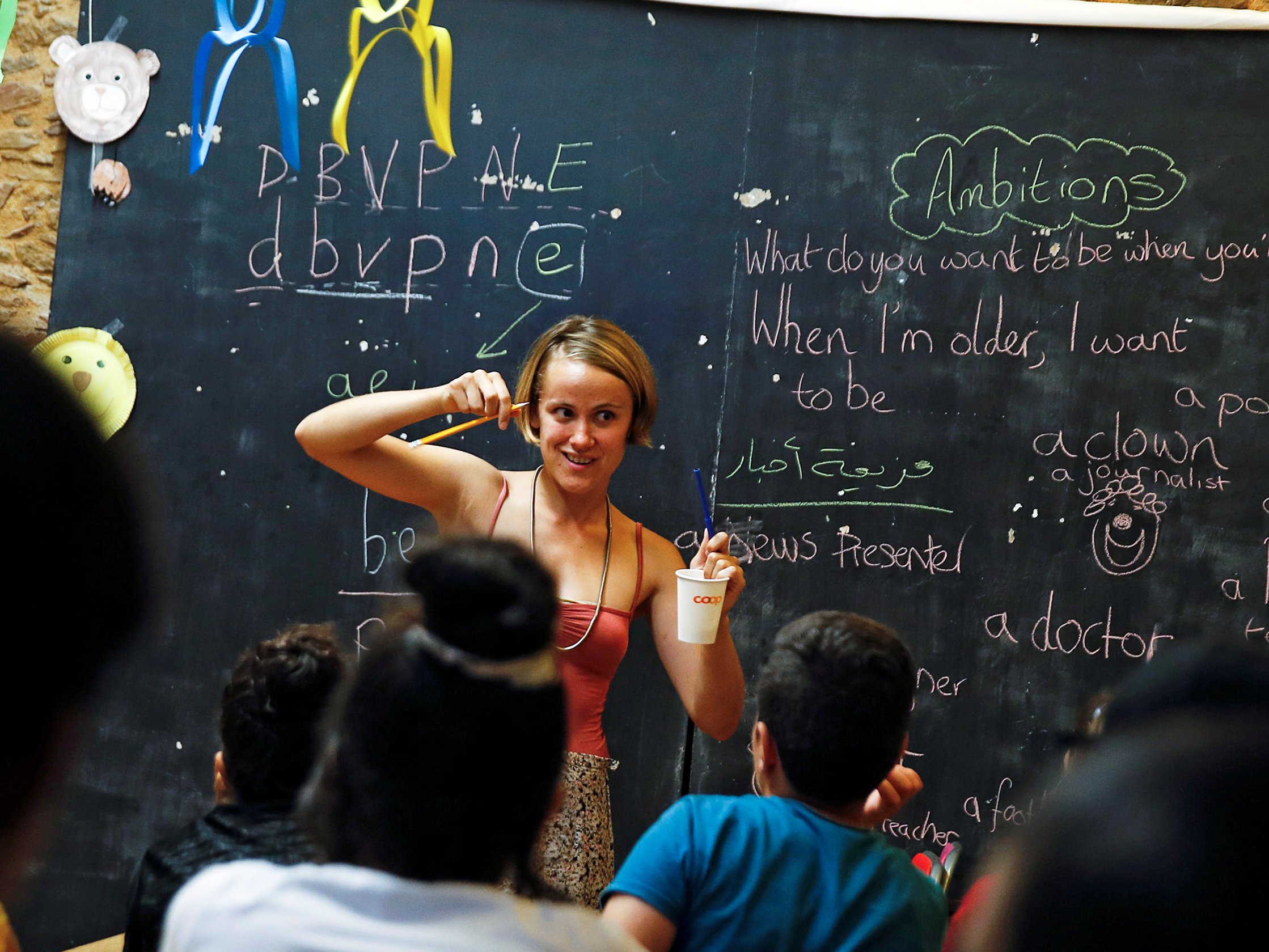 refugee teacher