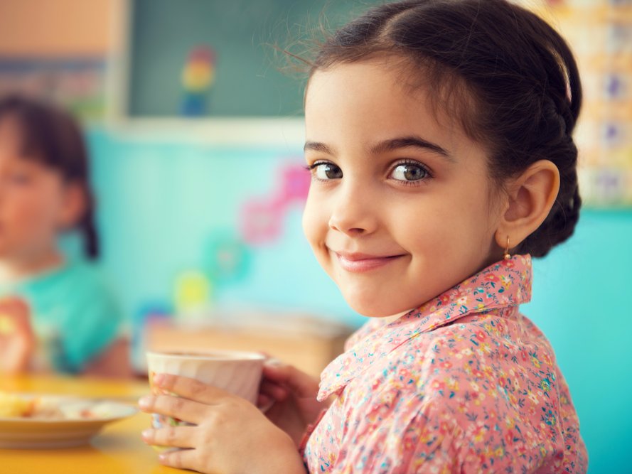 girl in school