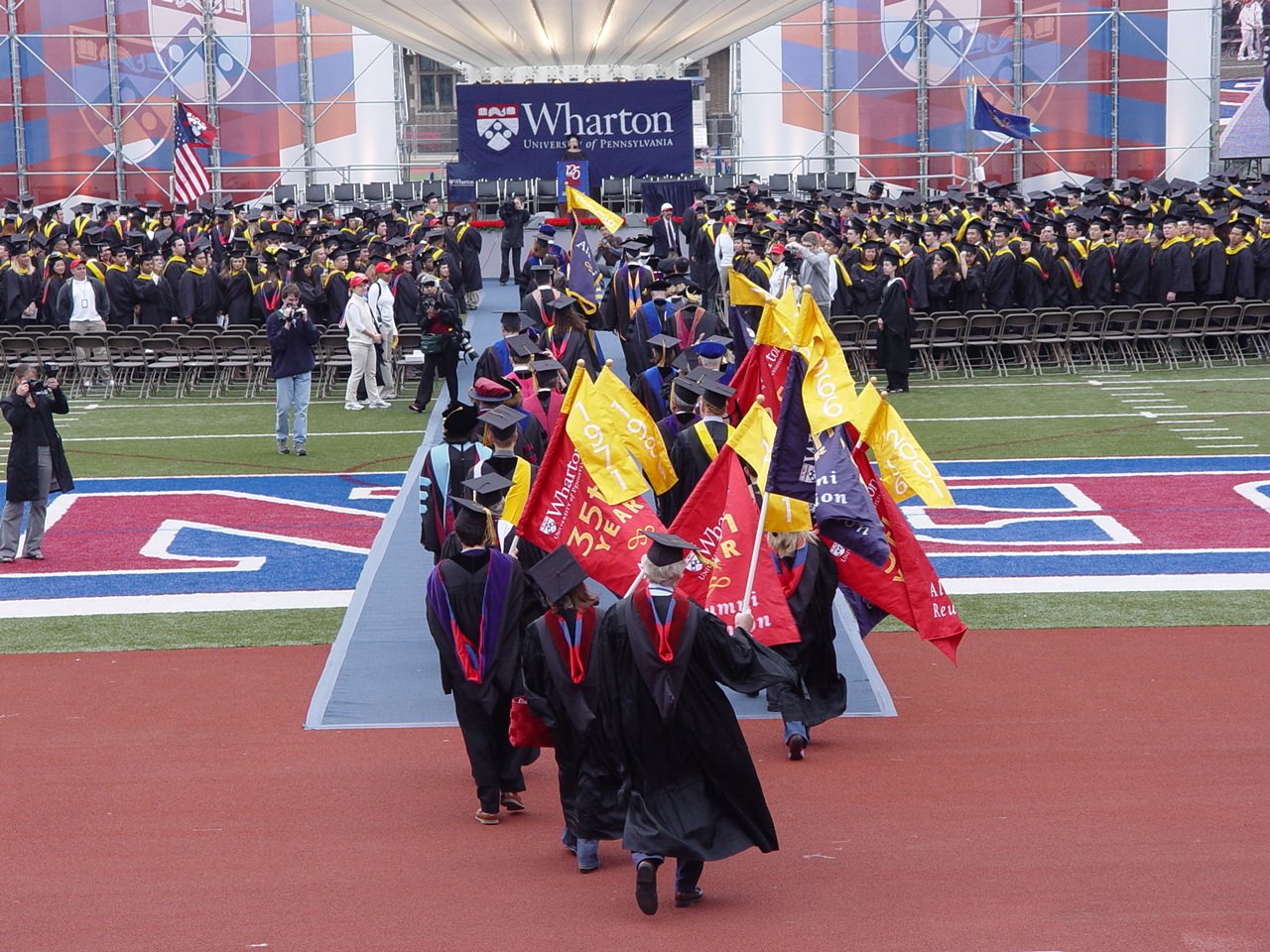 wharton business school graduation