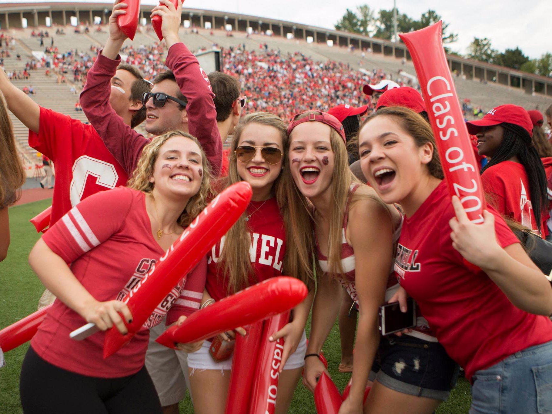 Cornell University students