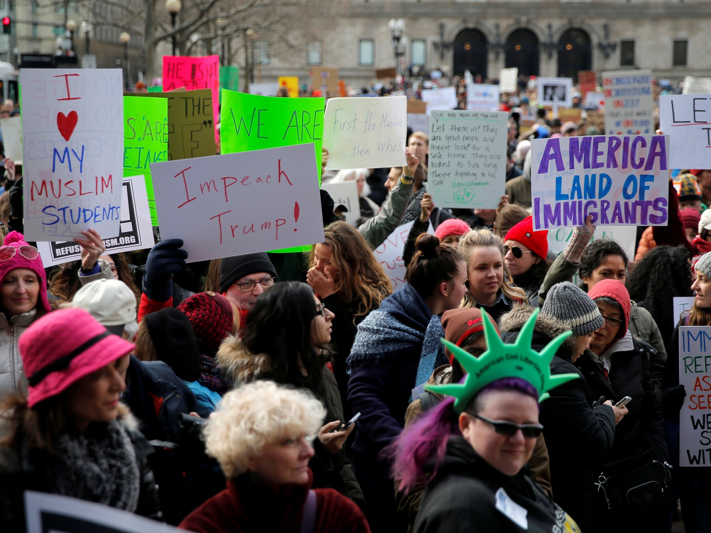 trump immigration protest