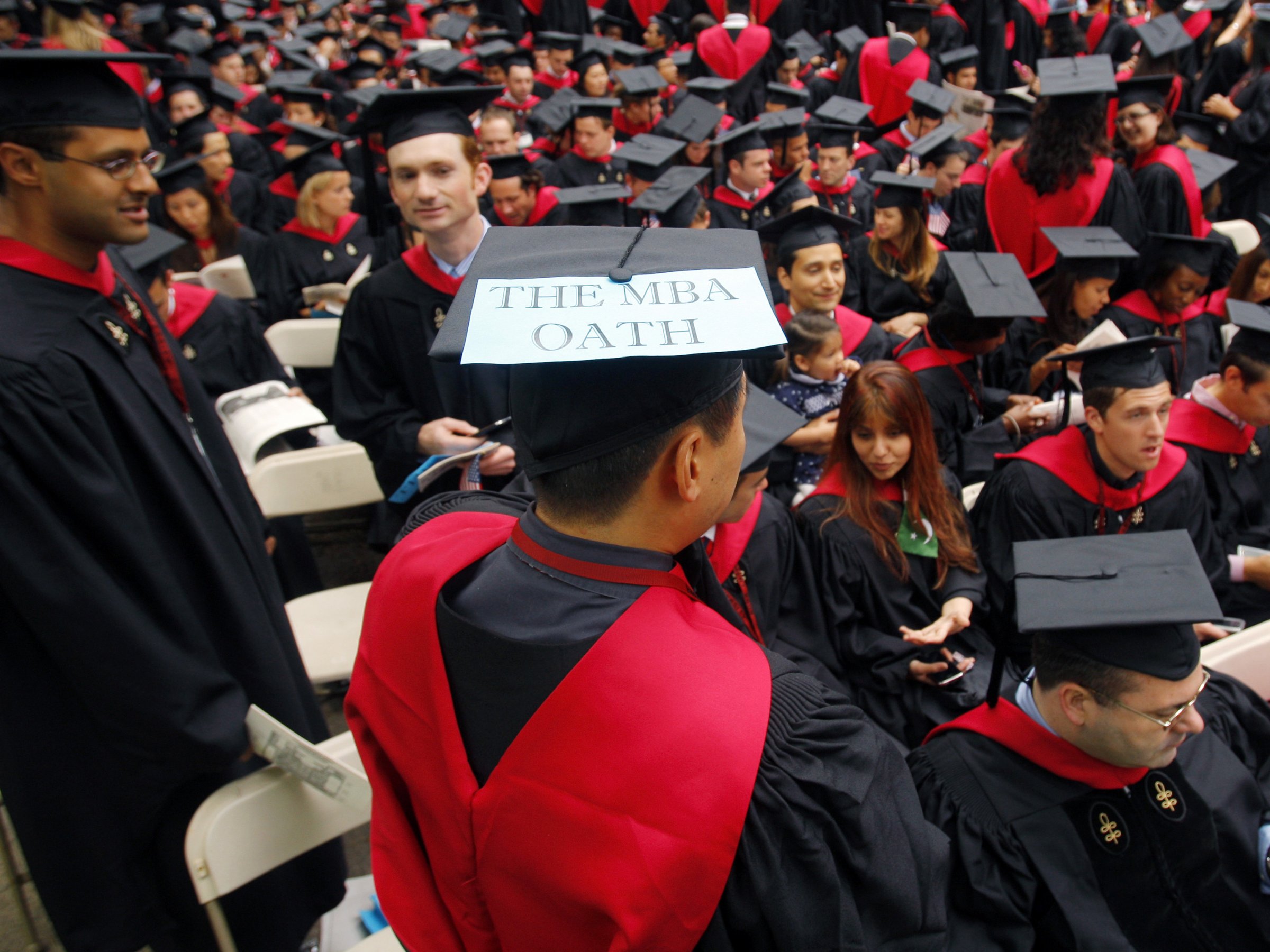 harvard business school graduation