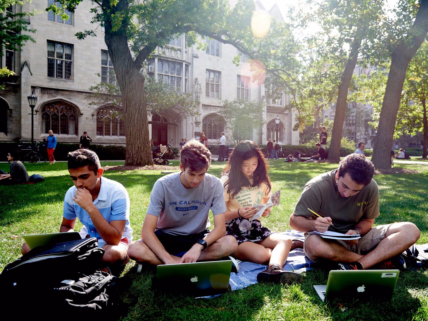 University of Chicago students