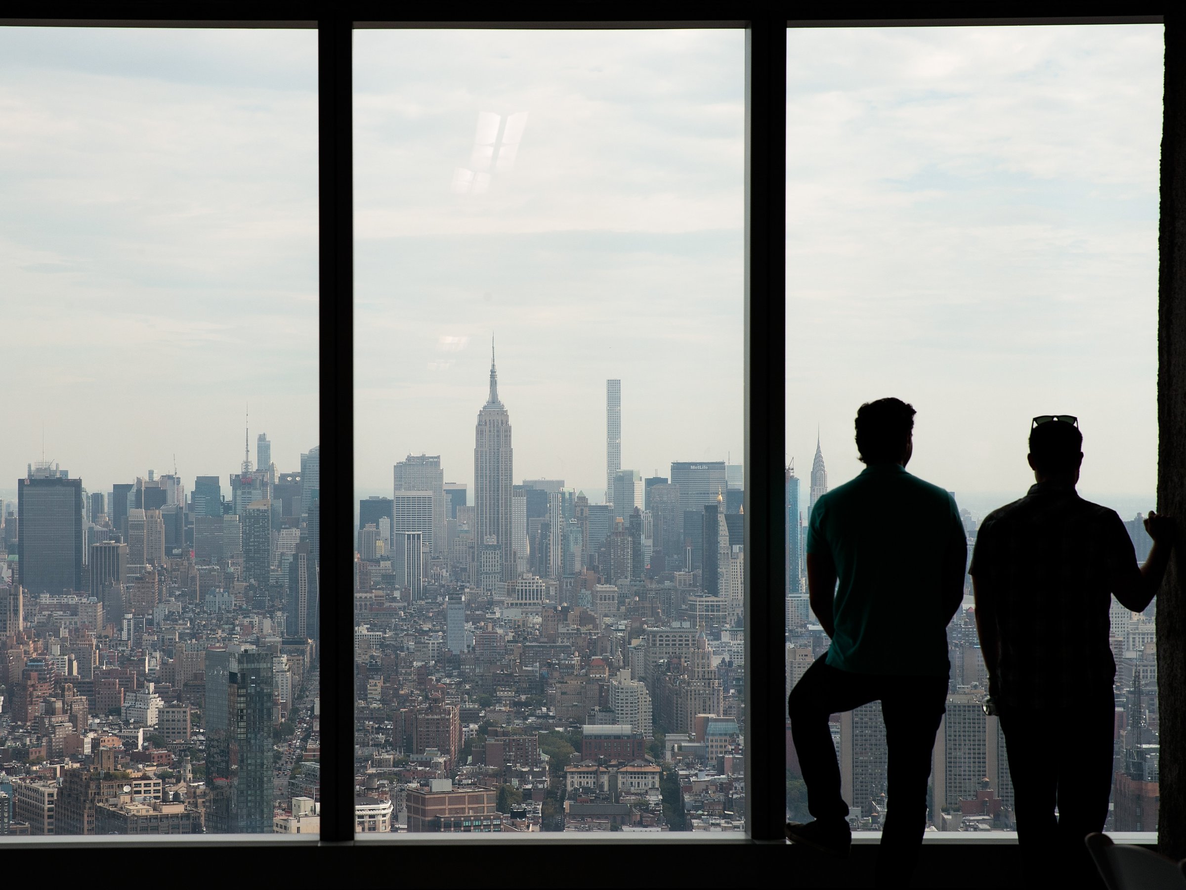 wall street skyline